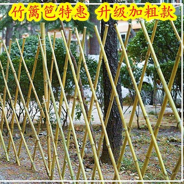 Cerca De Bambu Extensível Para Jardim Ao Ar Livre, Cercado Para Pátio, Proteção Para Horta, Cerca De Parede, Grade De Proteção Para Rosas Trepadeiras.  |   Cerca De Bambu Cerca De Bambu Cerca De Bambu