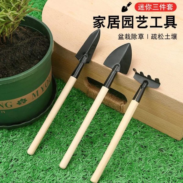 Conjunto De Ferramentas De Jardinagem Miniatura Com Pá Para Plantar, Ideal Para Suculentas E Flores, Inclui 3 Peças Para Soltar E Cavar A Terra.  |   Ferramentas De Jardinagem Ferramentas De Jardinagem Ferramentas De Jardinagem