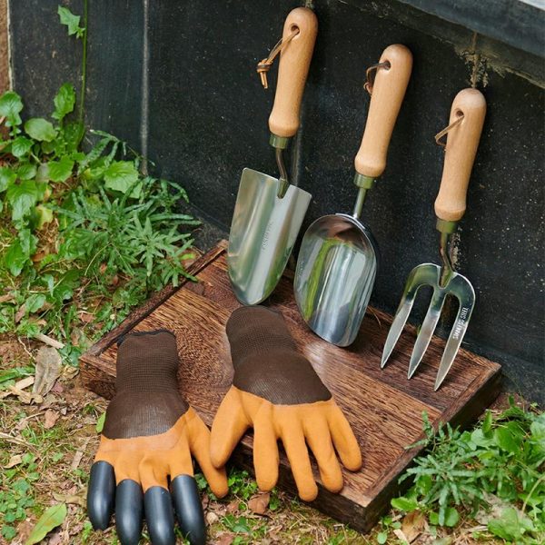 Conjunto De Ferramentas De Jardinagem Para Cultivo De Flores – Kit De 3 Peças, Pá De Flores, Pequena Pá De Aço Inoxidável, Ferramentas Para Plantar Flores, Uso Doméstico.  |   Ferramentas De Jardinagem Ferramentas De Jardinagem Ferramentas De Jardinagem