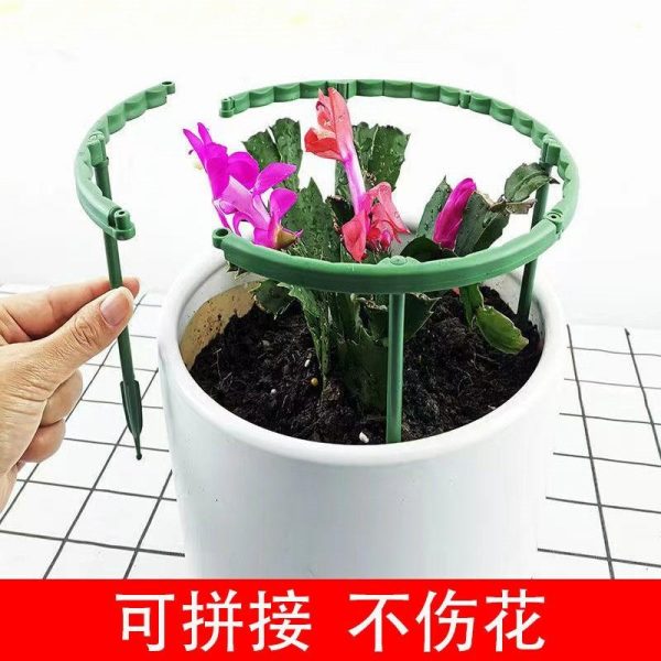 Suporte De Flores Para Interior, Suporte Universal Para Cactos De Flor De Lagarto, Suporte Para Folhas De Lótus, Estaca De Jardinagem Para Plantas Em Vaso.  |   Suporte De Jardinagem Suporte De Jardinagem Suporte De Jardinagem